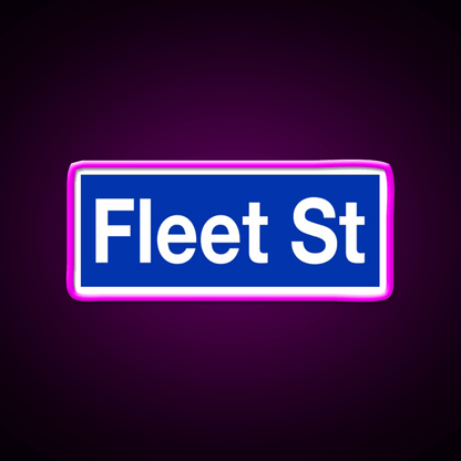 Fleet Street Sweeney Todd Blue Barber Shop Haircut Led Neon Sign - Shineneon