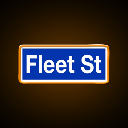 Fleet Street Sweeney Todd Blue Barber Shop Haircut Led Neon Sign - Shineneon