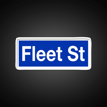 Fleet Street Sweeney Todd Blue Barber Shop Haircut Led Neon Sign - Shineneon