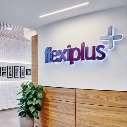 Flexiplus 3D Backlit Channel Letters Led Light Sign - Shineneon