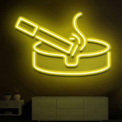 Flicking Ash Led Neon Sign | Shineneon