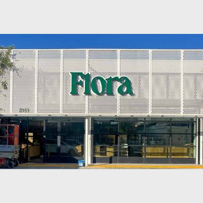 Flora 3D Frontlit Channel Letters Led Light Sign