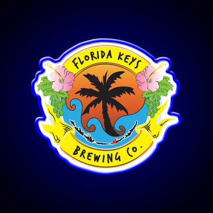Florida Keys Brewing Company Beer Bar Decor Led Neon Sign Rgb Color - LED neon sign view 5