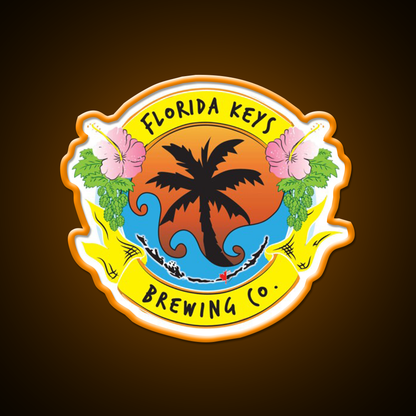 Florida Keys Brewing Company Beer Bar Decor Led Neon Sign Rgb Color - LED neon sign view 6