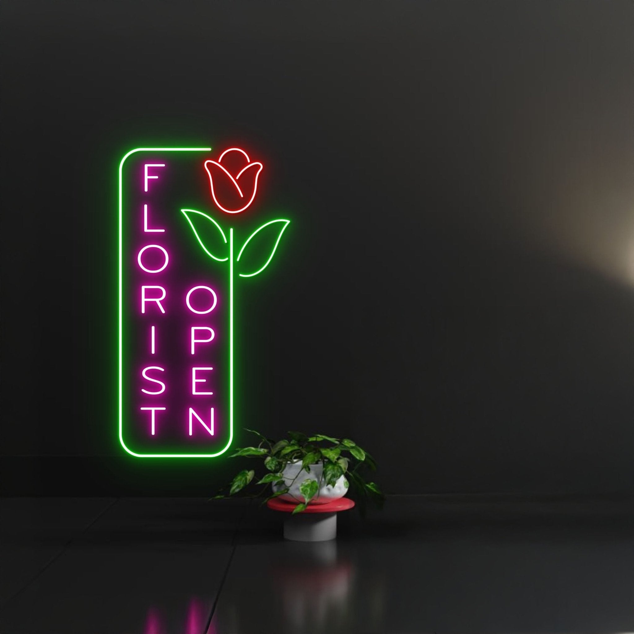 Florist Open Led Sign - Shineneon