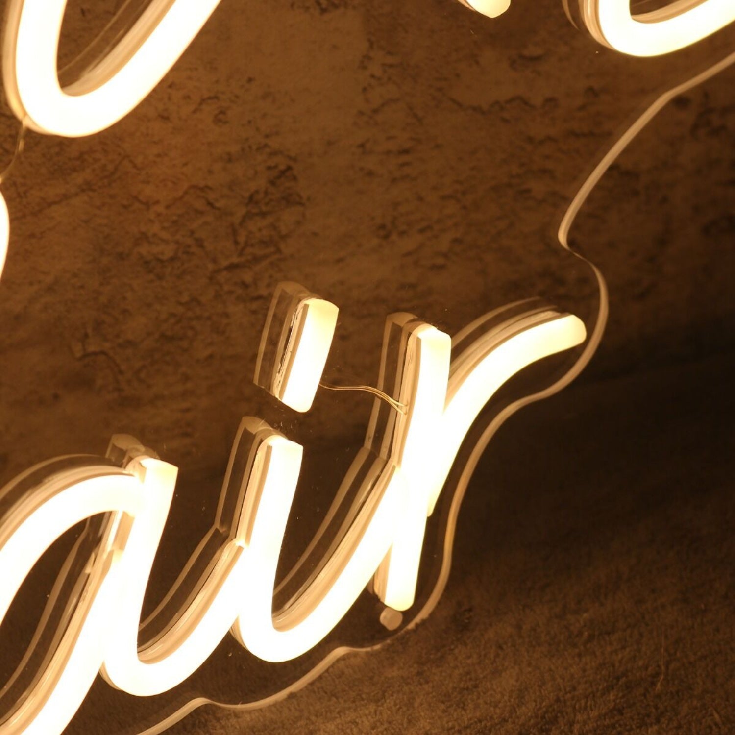 Flotus Flair Yellow Led Neon Sign - Shineneon