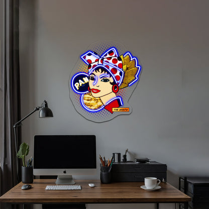 Flour Bread Vzla Artwork Personalized Light Up Sign - Shineneon