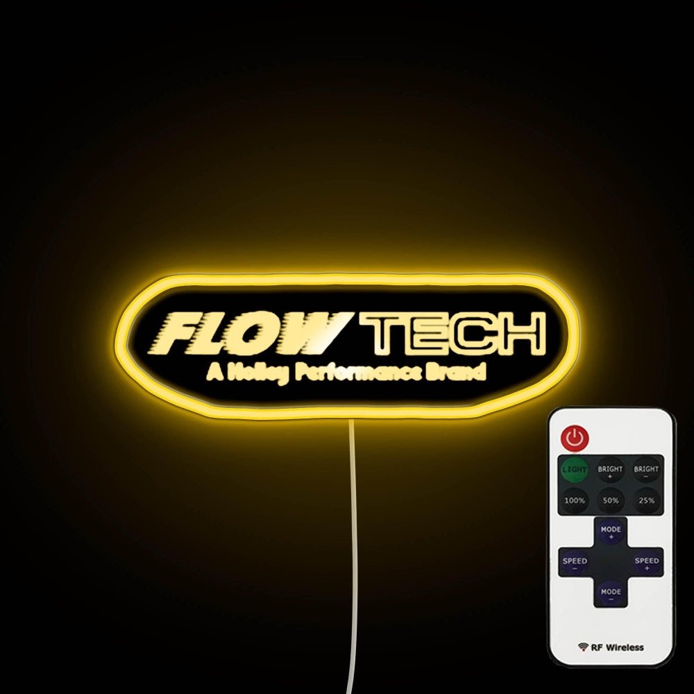Flow Tech Logo Neon Sign - Shineneon
