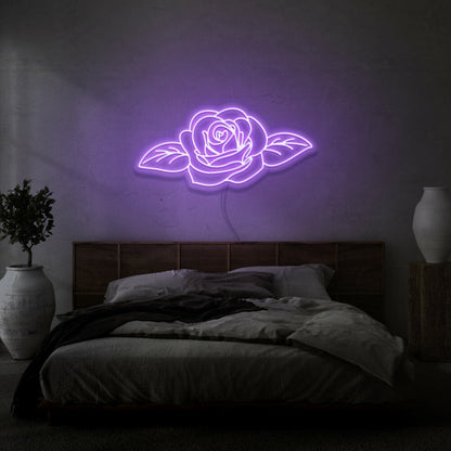 Flower Neon Light In Room | Shineneon