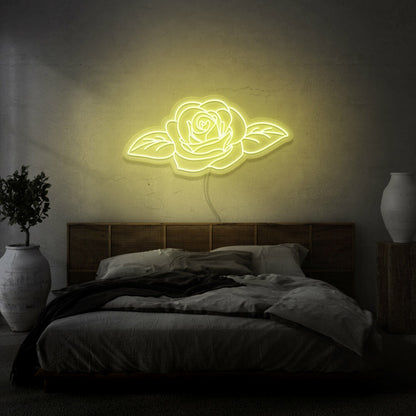 Flower Neon Light In Room | Shineneon