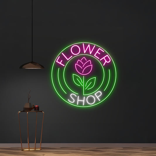 Flower Shop Neon Light