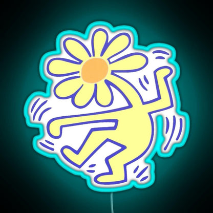 Flowerhead Rgb Neon Sign - Shineneon