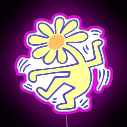 Flowerhead Rgb Neon Sign - Shineneon