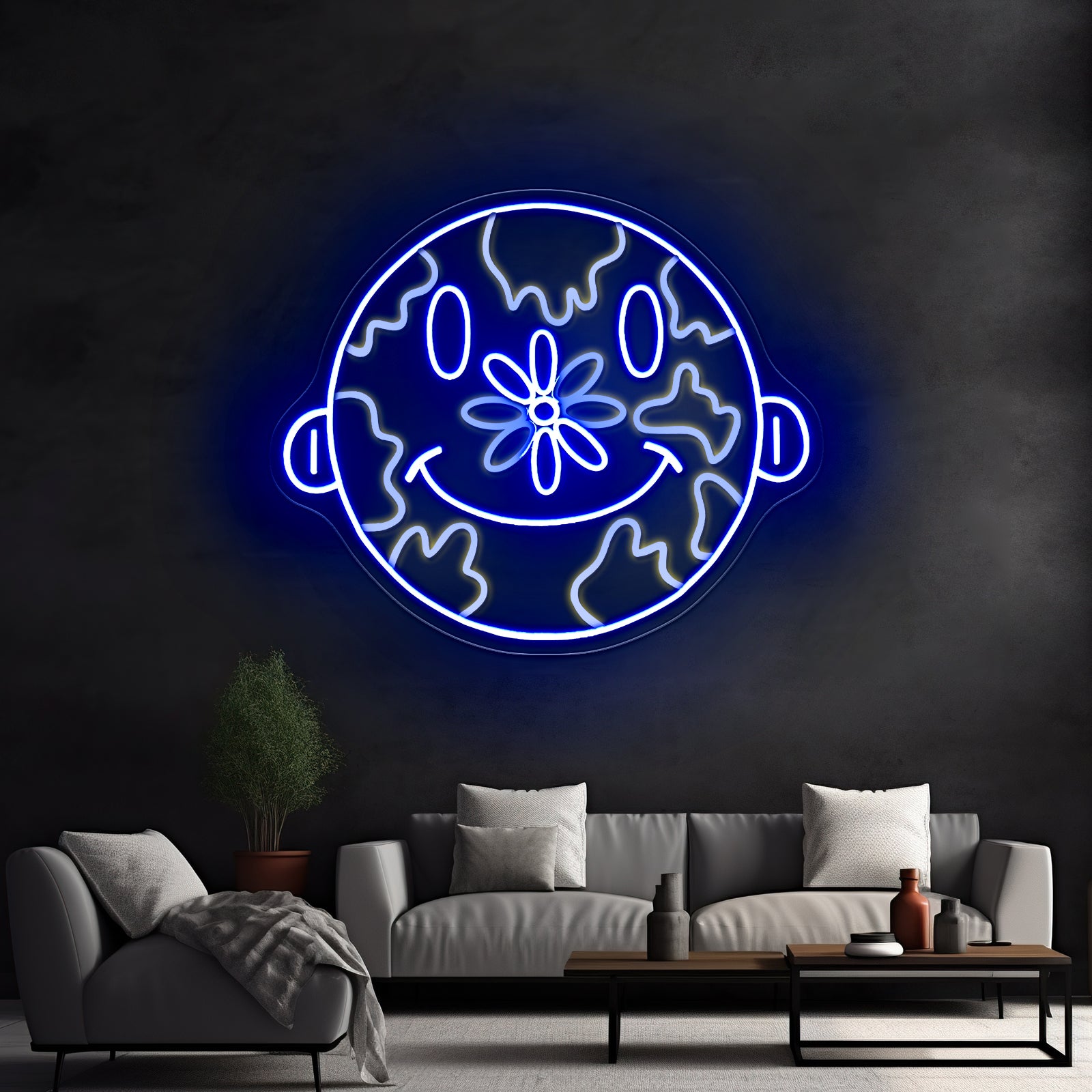 Flowernose By Vic Garcia Led Neon Sign Aesthetic Decor