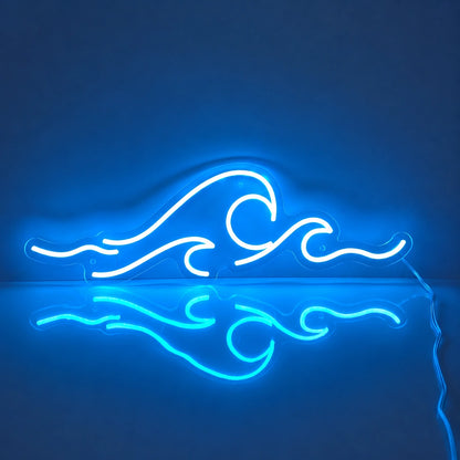 Flowing Wave Line Neon Sign LED Neon Sign main product image