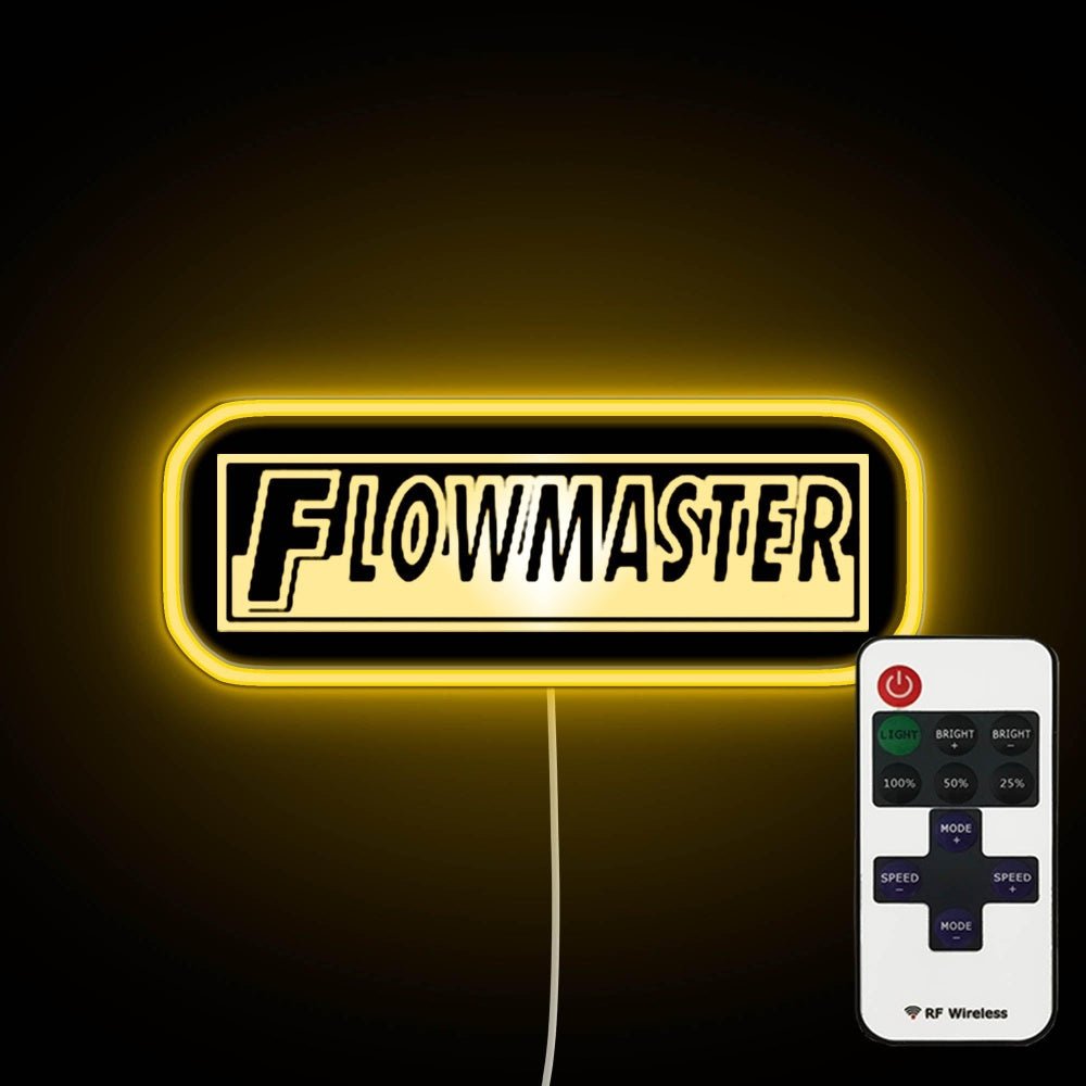 Flowmaster Logo Neon Sign - Shineneon