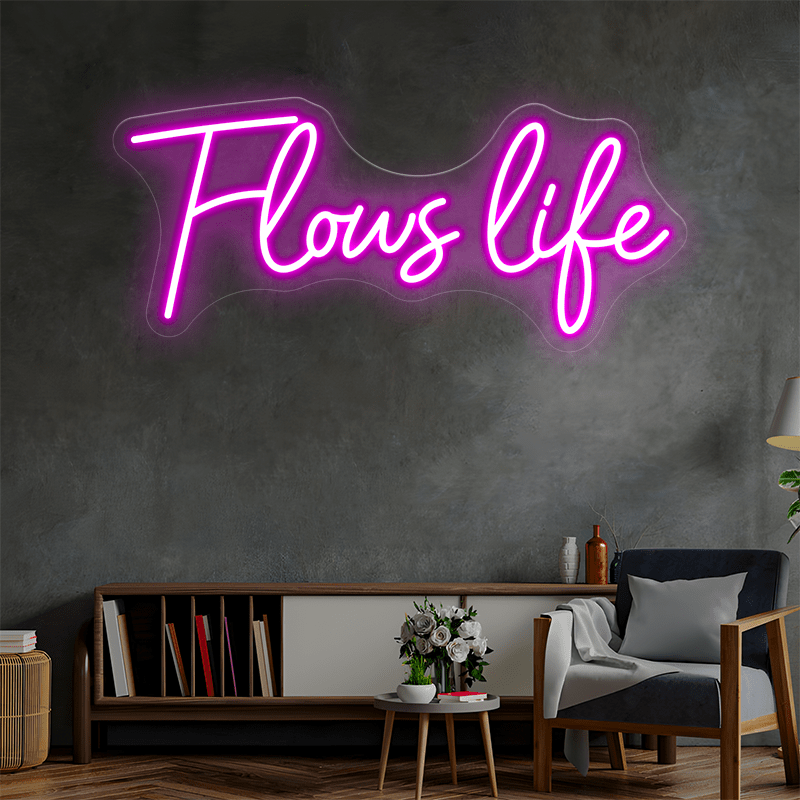 Flows Custom Neon Sign - Shineneon