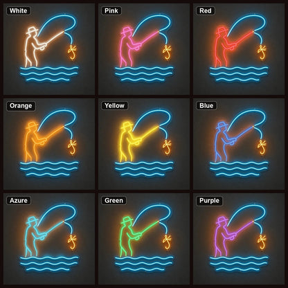 Fly Fishing LED Neon Sign - Shineneon