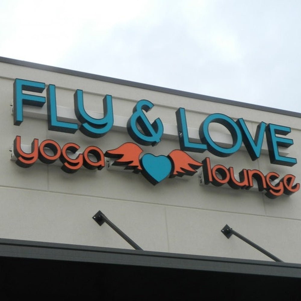 Fly Love Yogo Lounge 3D Frontlit Channel Letters Led Light Sign - Shineneon