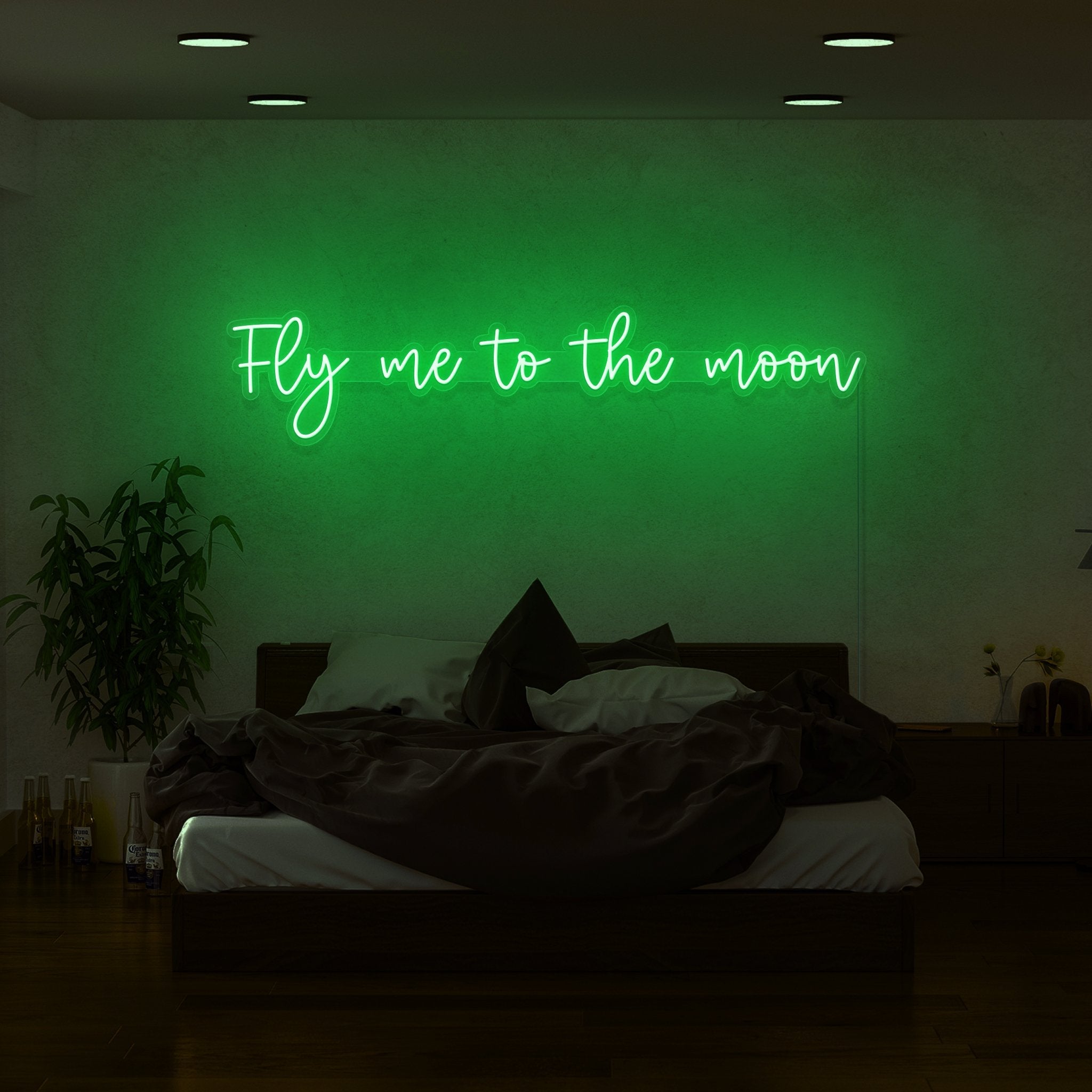 Fly Me To The Moon Led Neon Sign | Shineneon