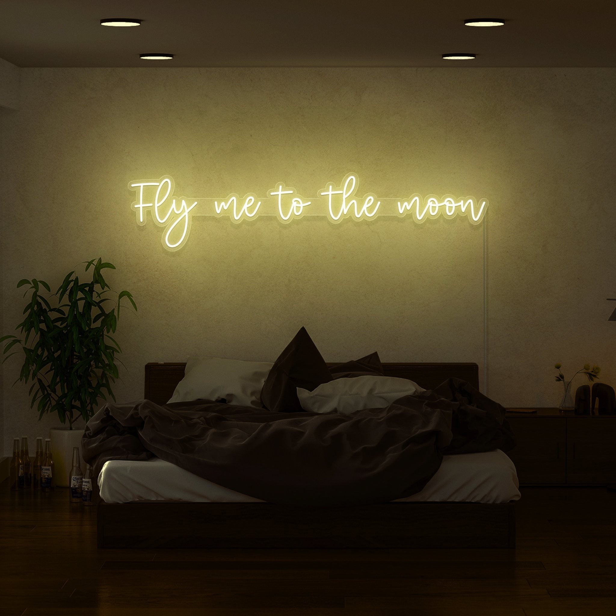 Fly Me To The Moon Led Neon Sign | Shineneon