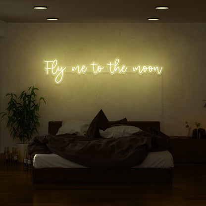 Fly Me To The Moon Led Neon Sign | Shineneon
