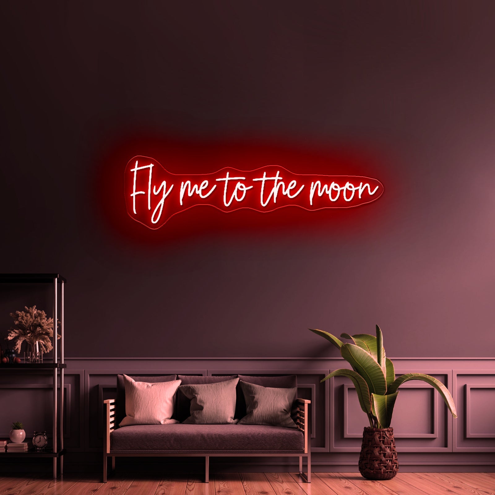 Fly Me To The Moon Led Neon Signs - Shineneon