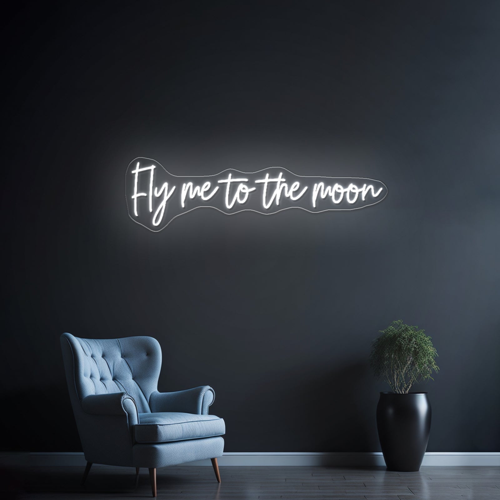 Fly Me To The Moon Led Neon Signs - Shineneon
