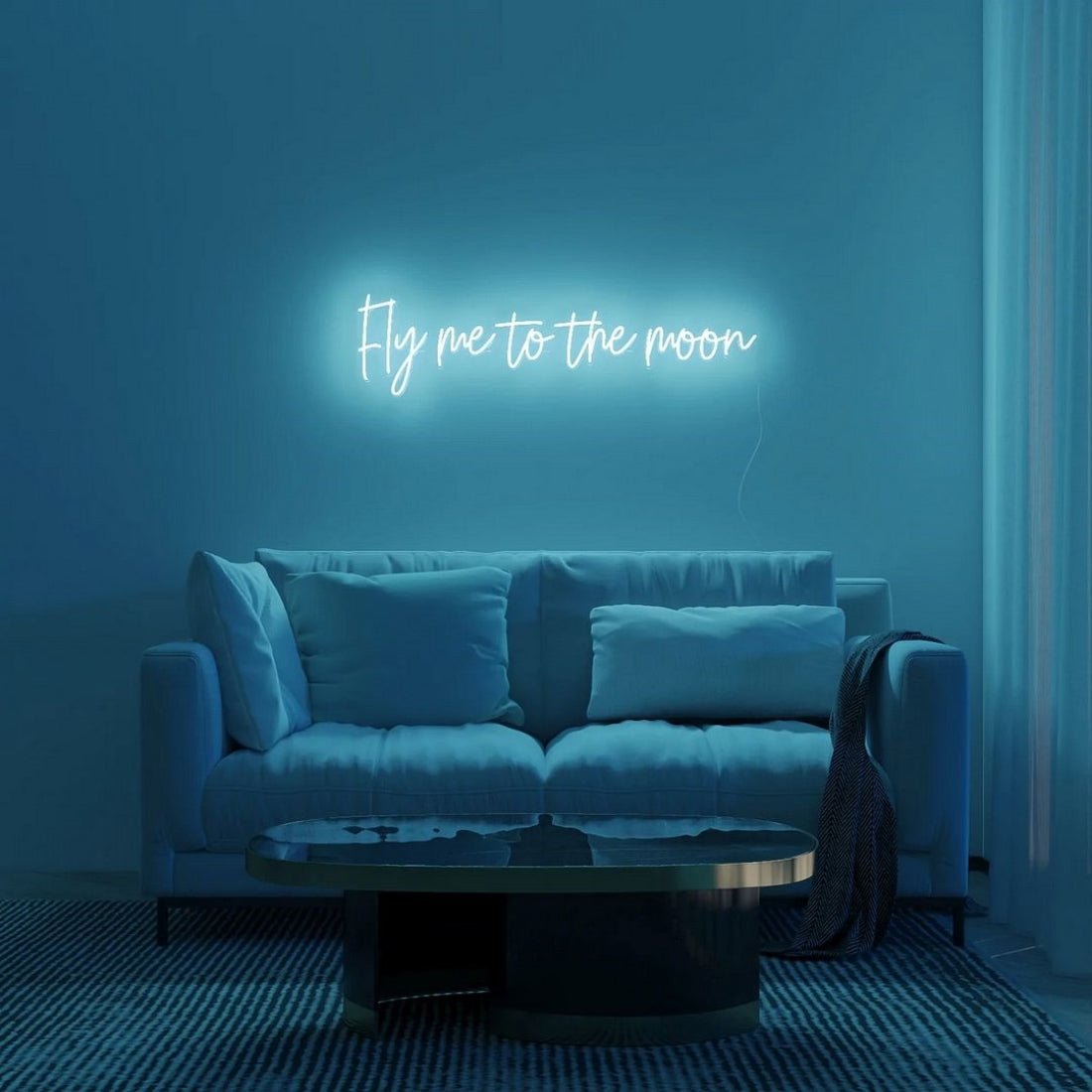 Fly Me To The Moon Led Sign Business Neon Signs - Shineneon