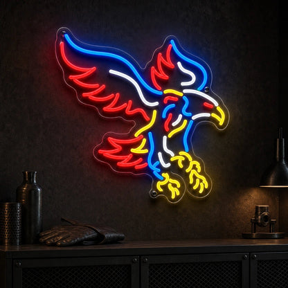 Flying Eagle With Talons LED Neon Sign - Shineneon
