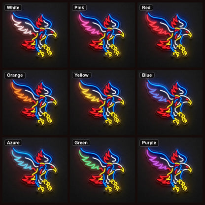 Flying Eagle With Talons LED Neon Sign - Shineneon