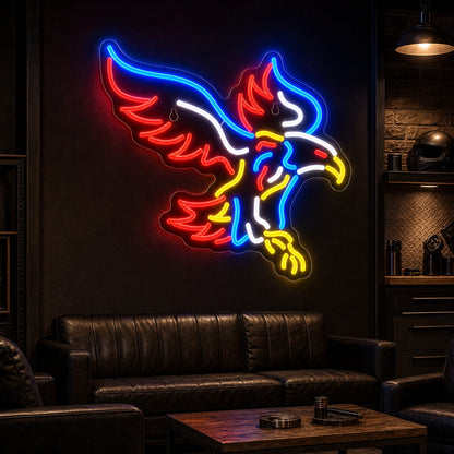 Flying Eagle With Talons LED Neon Sign Home Bar Wall Decoration high-converting product image