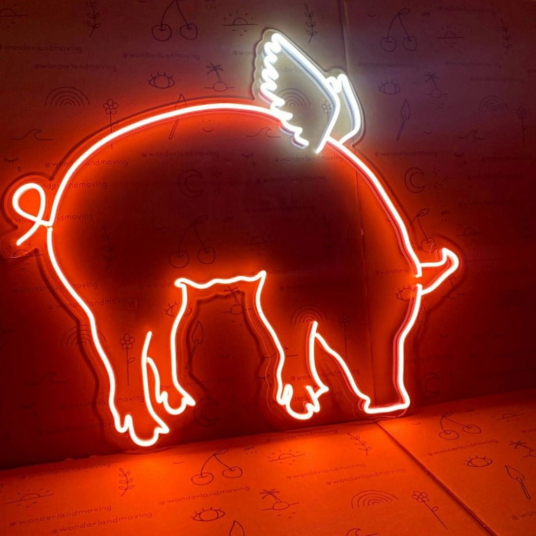 Flying Pig Led Sign Business Neon Signs - Shineneon
