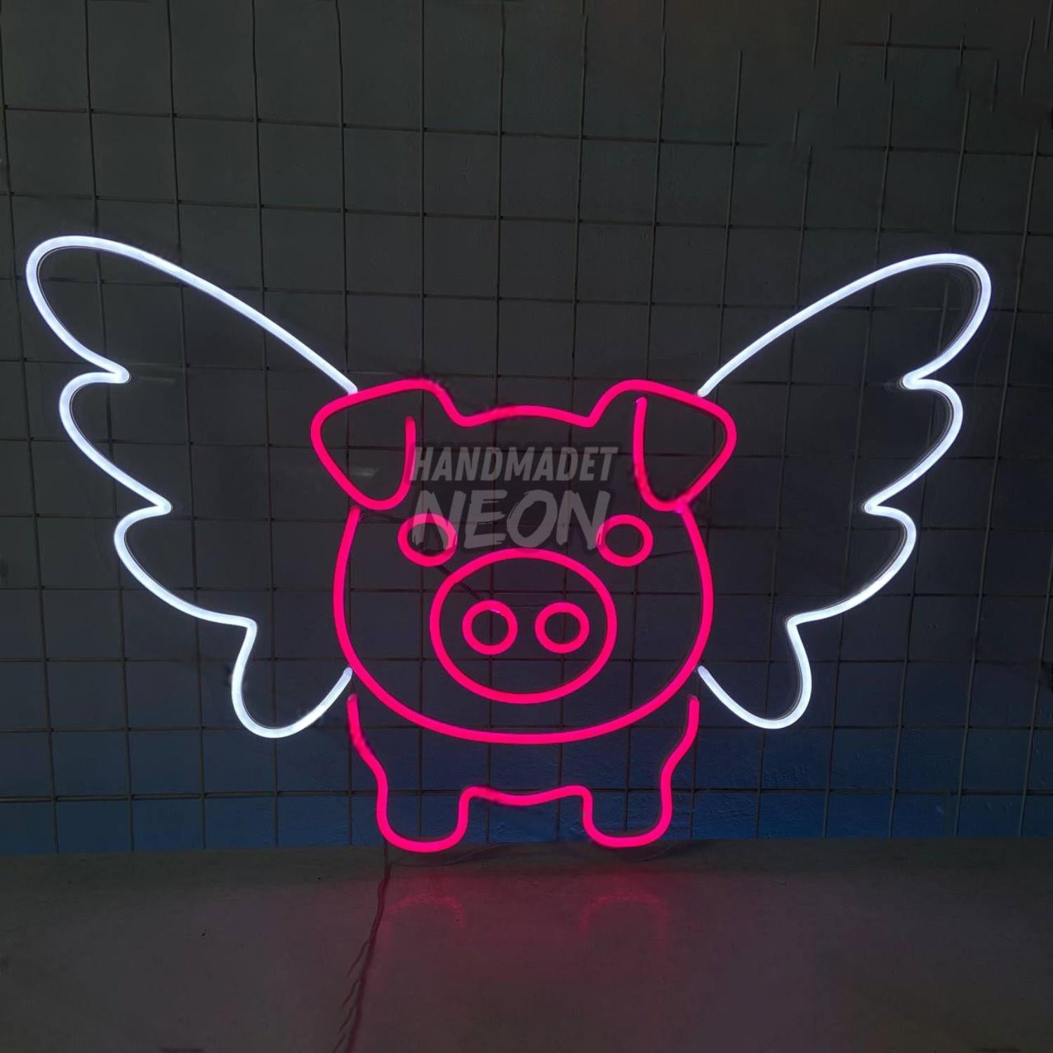 Flying Pig Wings Led Neon Sign Led Decor | Shineneon