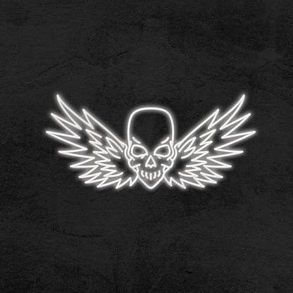 Flying Skull Neon Sign | Shineneon