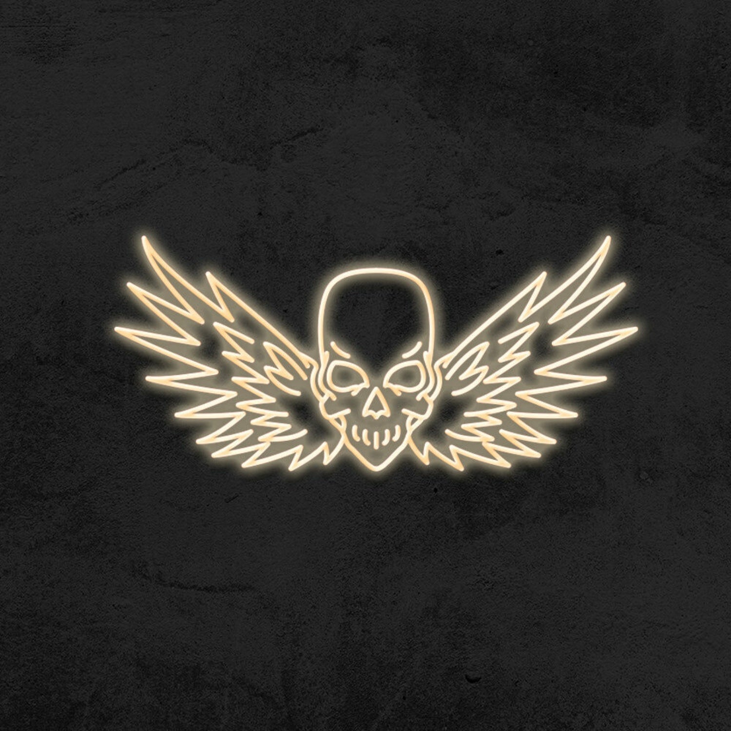 Flying Skull Neon Sign | Shineneon