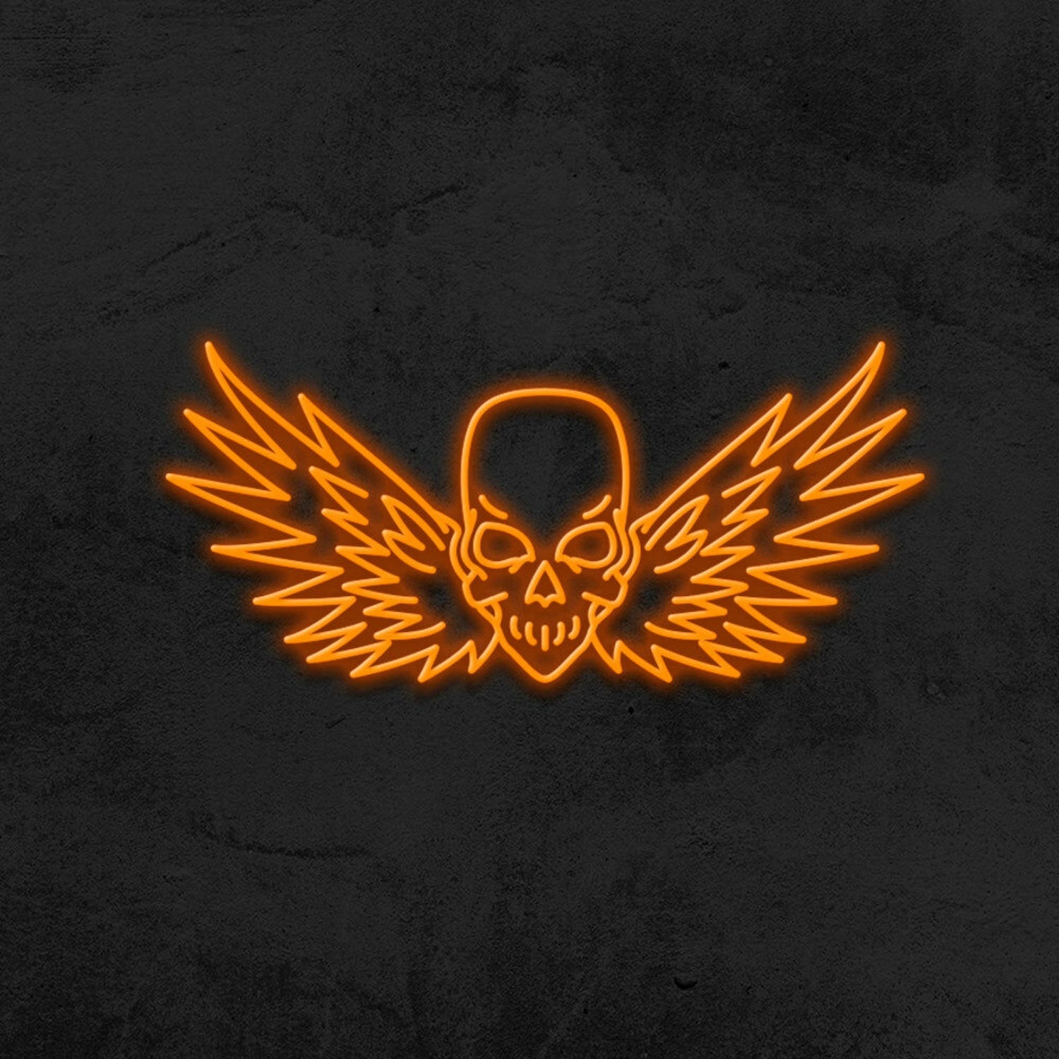 Flying Skull Neon Sign | Shineneon