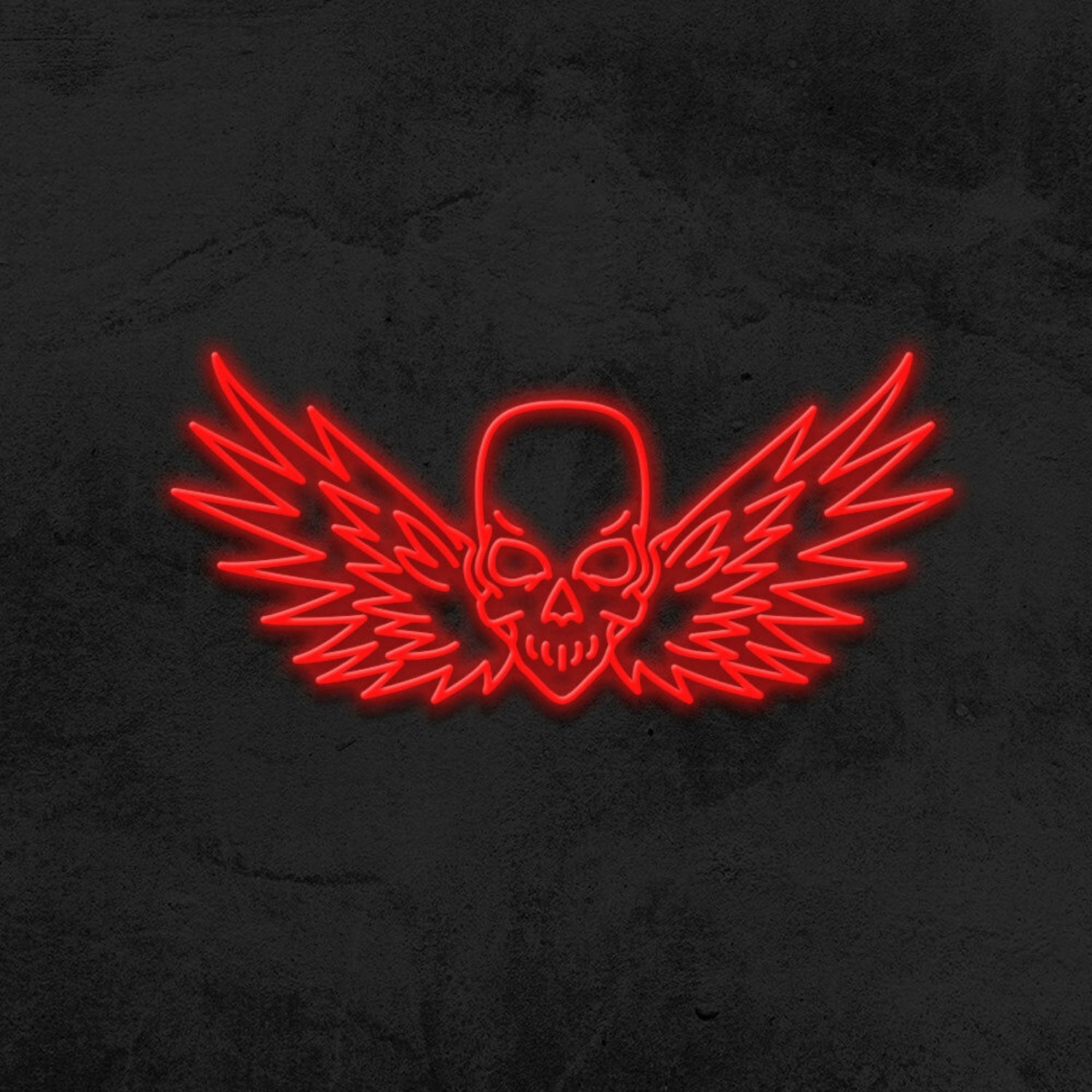 Flying Skull Neon Sign | Shineneon