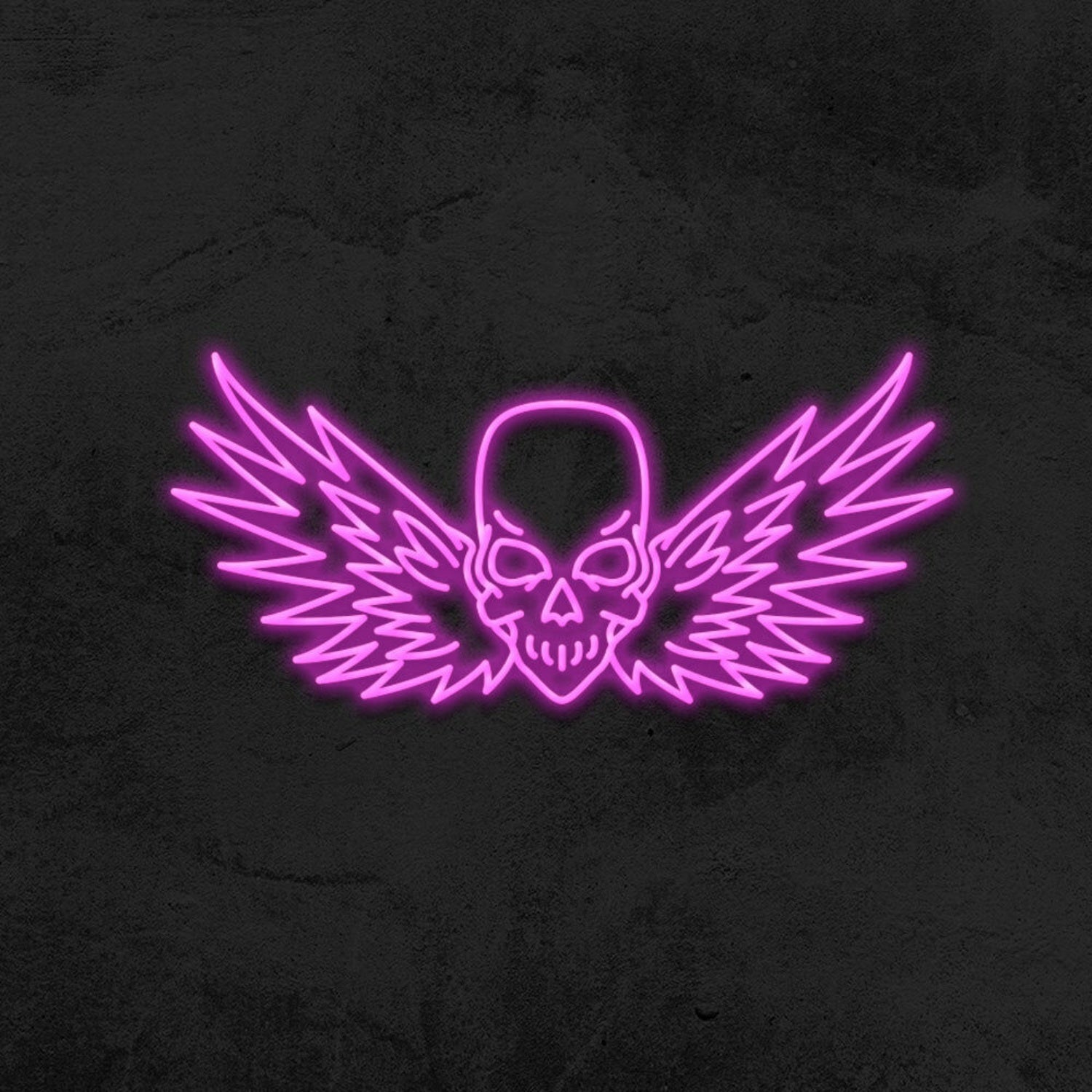 Flying Skull Neon Sign | Shineneon
