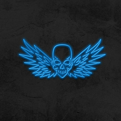 Flying Skull Neon Sign | Shineneon