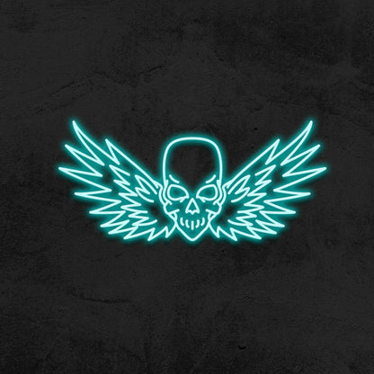 Flying Skull Neon Sign | Shineneon