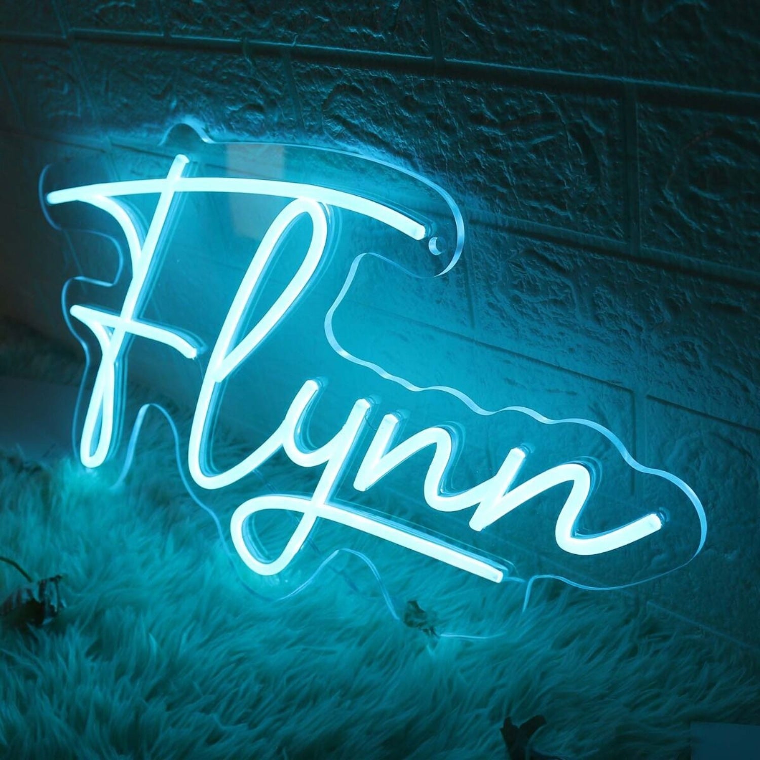 Flynn Blue Led Neon Sign - Shineneon