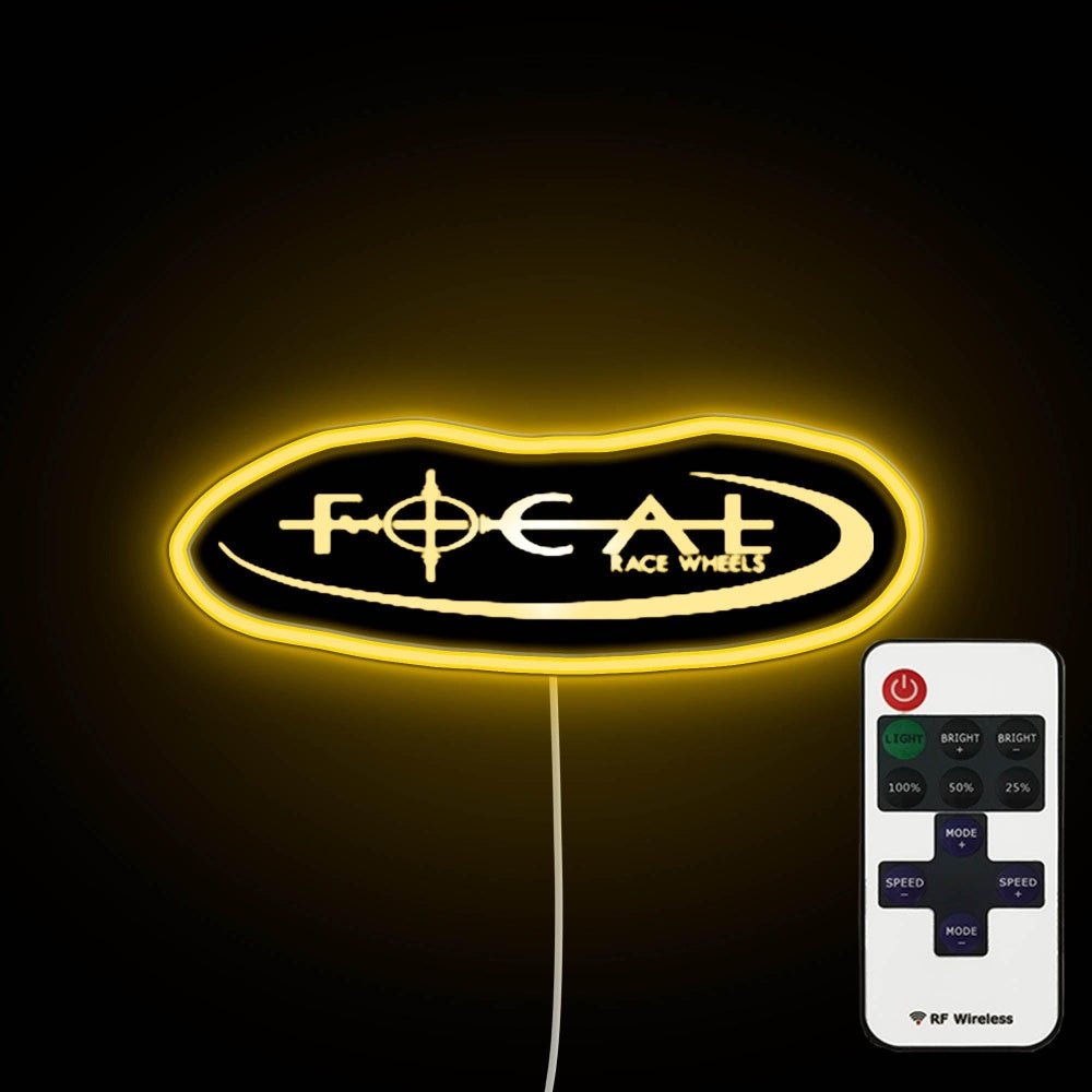 Focal Race Wheels Neon Sign - Shineneon