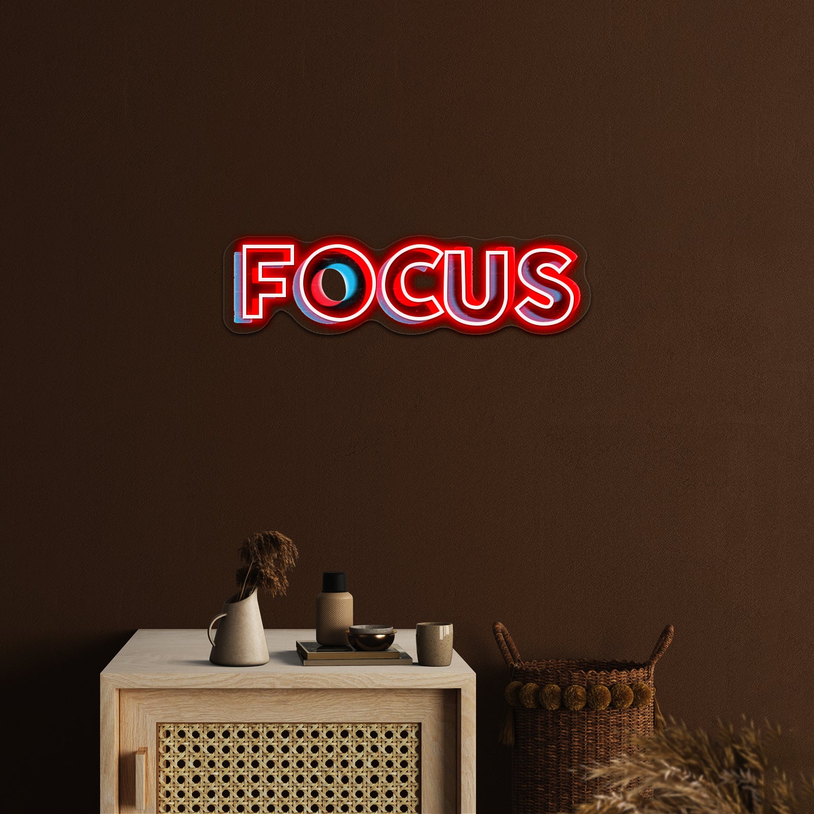 Focus Artwork Personalized Light Up Sign