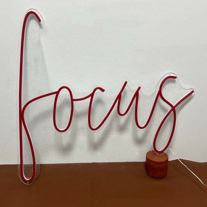 Focus Led Neon Sign | Shineneon