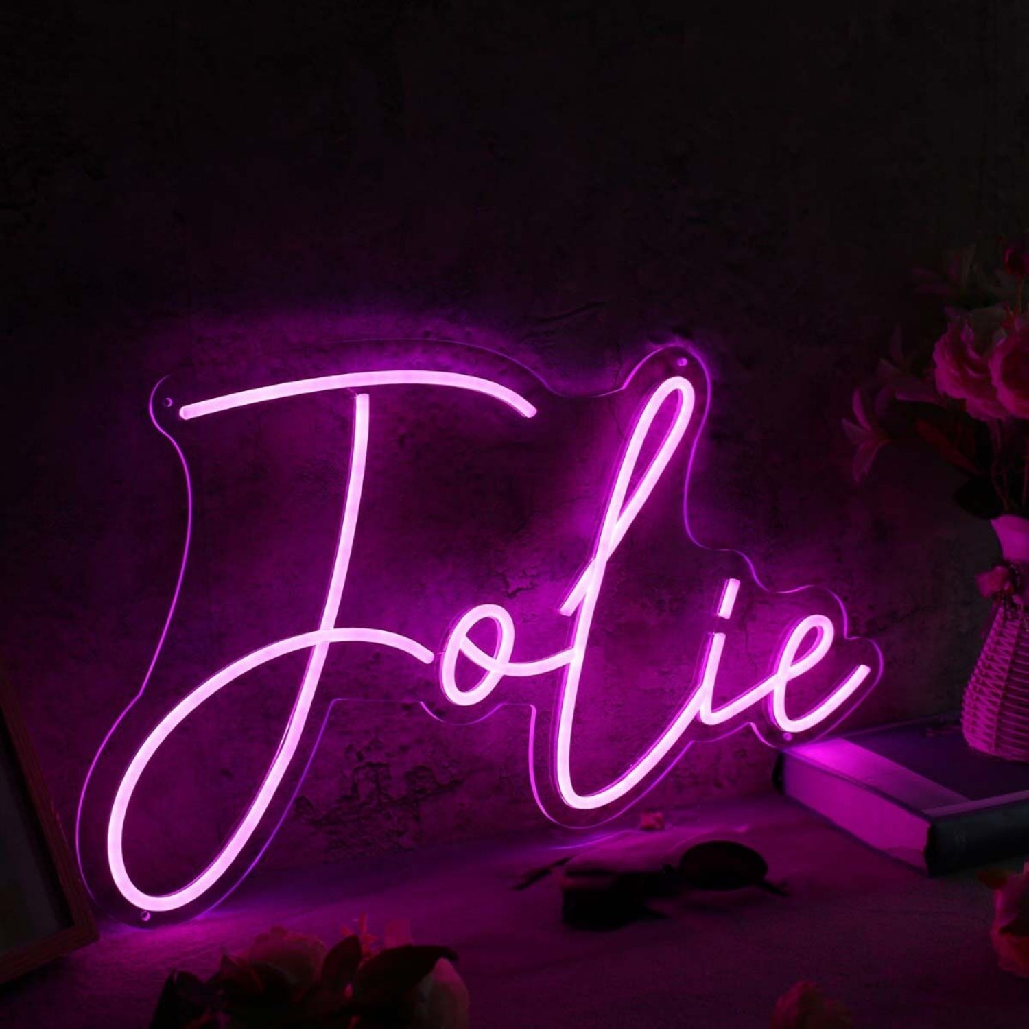 Folie Pink Custom Led Neon Sign - Shineneon