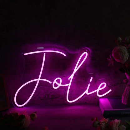 Folie Pink Custom Led Neon Sign - Shineneon
