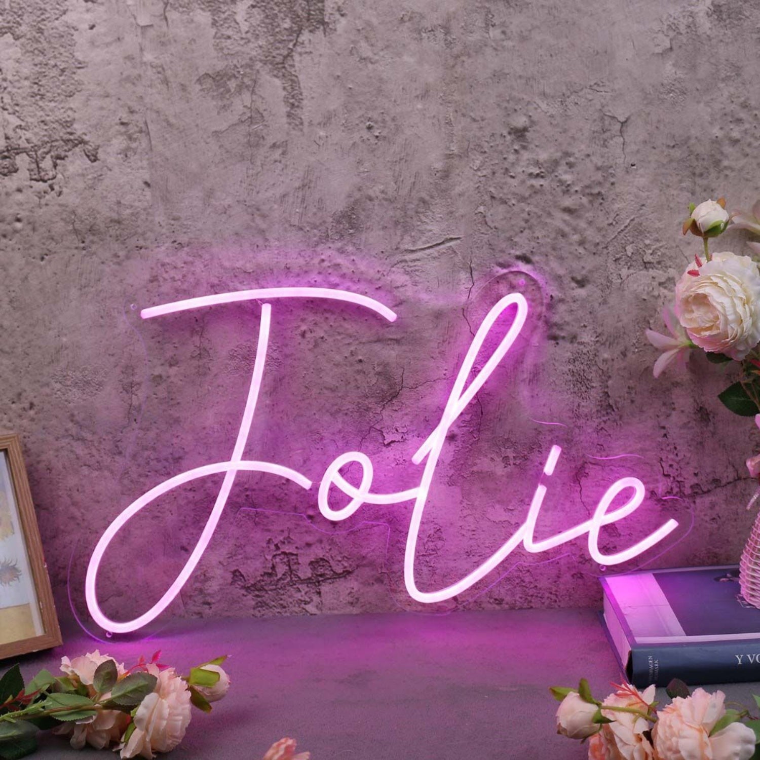 Folie Pink Custom Led Neon Sign | Shineneon