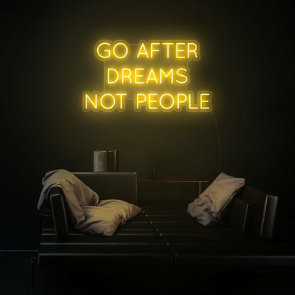 Follow Dreams Not People Led Neon Sign - Shineneon