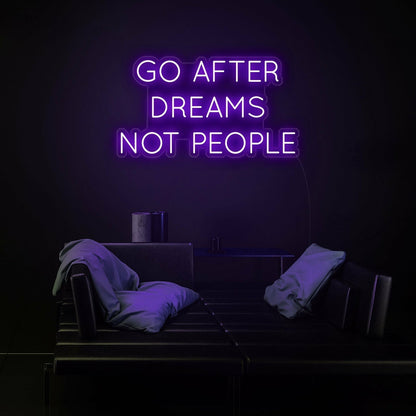 Follow Dreams Not People Led Neon Sign - Shineneon